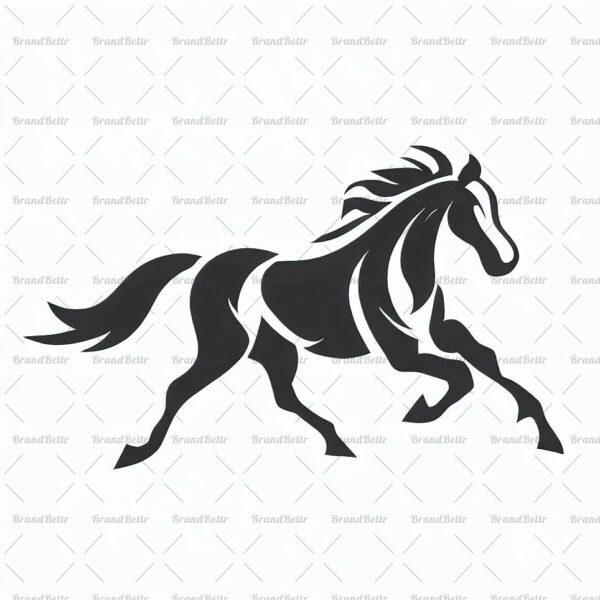 Galoppierendes Pferd